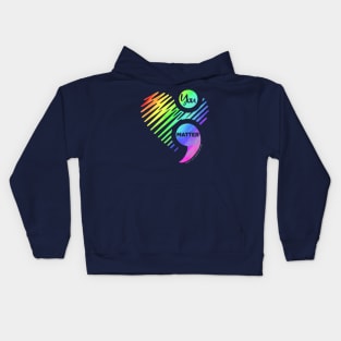 'You Matter Don't Let Your Story End' LGBTQ Pride Day Gift Kids Hoodie